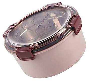 HOMOBABE Taper Térmico Comida Caliente Fiambrera Acero Inoxidable Tapa Hermética Cocina Oficina