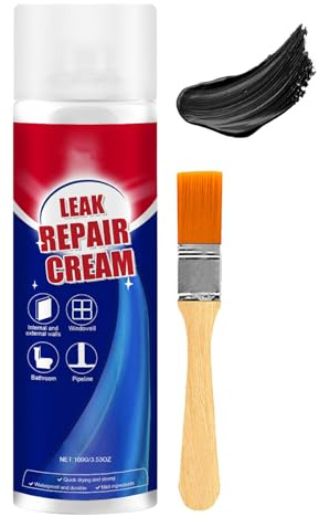Liquid sellador impermeable - Protección impermeable instantánea, relleno de brecha de pared de secado rápido | Revestimiento flexible con escudo UV, reparación de fugas para azulejos, hormigón, gr