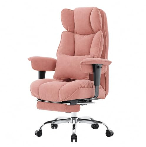 Efomao ergonomisk kontorsstol (3084DE-PINK)