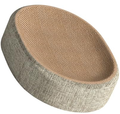 Tablero rascador para Gatos de Sisal Resistente Que Garantiza la Seguridad, Poste rascador para Entretenimiento para Gatos aburridos, Alivio del estrés, Poste rascador para Mascotas