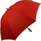 iX-brella Full-Fiber Golfschirm XXL 130cm leicht sturmfest mit Softgriff (dunkelrot)