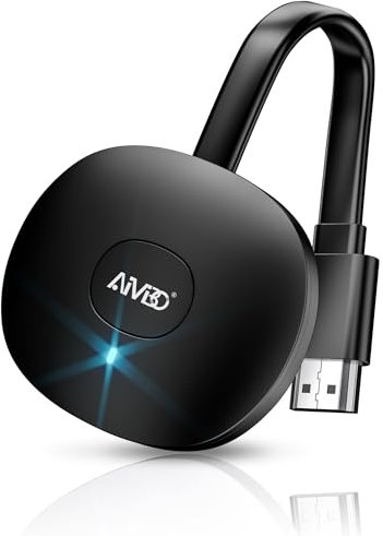 Wireless HDMI Dongle, Ultra HD Wireless HDMI Adapter Wi-Fi Streaming HDMI Display Dongle für i-Phone/i-Pad/i-OS/Android/Windows/PC zu HD TV/Monitor/Projektor/Mac,für Miracast Airplay DLNA