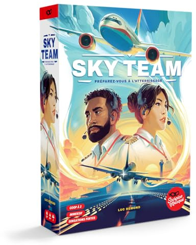 Scorpion Masqué Sky Team | FR | Jeu de coopératif | 10 Ans et + | 2 Joueurs | 20 Minutes - Version Française, Taille Unique, Blue, Orange