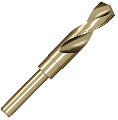 Meccion HSS-Co Metallbohrer Professional Abgedrehter Schaft Präzisions Geschliffene Spiralbohrer für Metall, Edelstahl und Eisen (20.5mm)