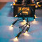 hellum Lichterkette 120 Lichter klar, Lichterkette außen, Party, mit Stecker für Weihnachtsbaum Länge 27.85m <59 Lumen, Kabelfarbe grün 152555