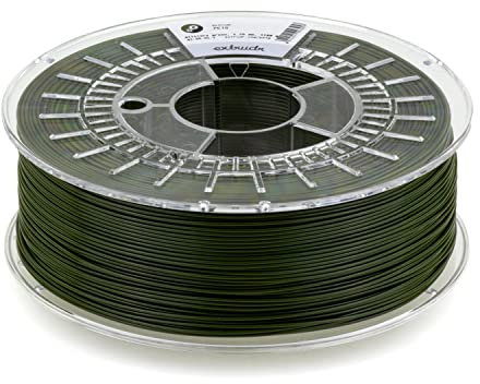 extrudr® PETG ø1.75mm (1.1kg) 'MILITARY GREEN/GRÜN' - 3D Drucker Filament - Made in Austria - höchste Qualität zum fairen Preis!