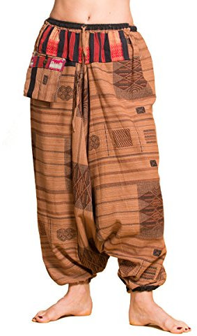 PANASIAM Aladin Pants Cotton TYala07brown, M