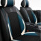 maipula Allwetter-Autositzbezug Für Renault Clio 2006-2013 5 Sitze ，Kunstleder Autositzbezüge Full Set,blau