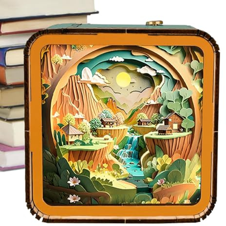 Rompecabezas de madera inalámbricos Luz nocturna 3D,Rompecabezas de madera con luz LED - Luz nocturna de juguete rompecabezas | Lámpara del arte del juguete del rompecabezas, luz de noche de madera de