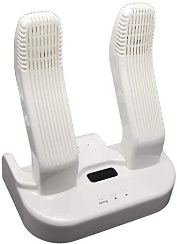Stérilisateur et séchoir à chaussures à l'ozone UV avec chauffage et déshumidification pour bottes et gants