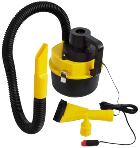 Ruwshuuk Aspirapolvere per Auto,Aspiratore Auto da 90W | Aspiratore Bagnato Asciutto per Pulizia Portatile con Spazzola per Interni e Tappezzeria