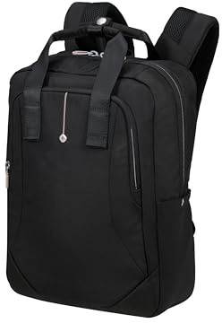 Samsonite Guardit Classy 2.0 - Zaino Porta PC Donna con Manici 14.1 (38.5 cm) - Zaino Business & Scuola con Portabottiglie, Ergonomico - 17 L - Nero