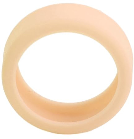 Yunseity Protezione per Anello in Silicone, Protezione per Anello in Silicone Elastico Facile da Pulire Delicata Sulla Pelle per l'allenamento (M)