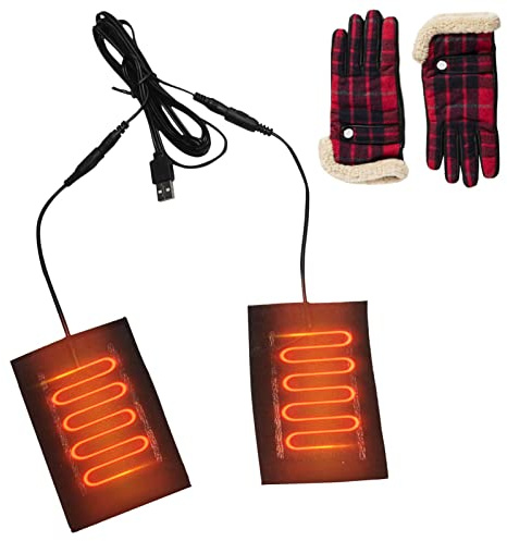 Cuscinetto riscaldante USB per guanti, 5 V, piastra riscaldante elettrica USB, cuscinetto riscaldante invernale con calore rapido ed efficiente per fornire calore durante le fredde giornate invernali