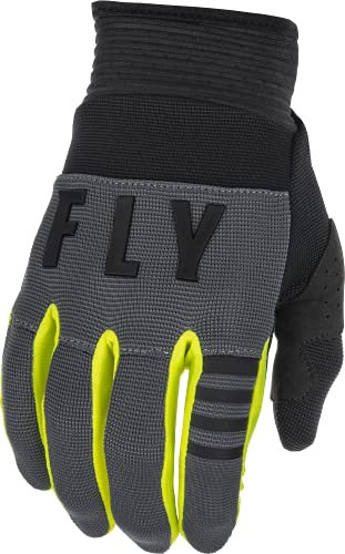 Fly Racing F-16 Motocross Handschuhe, grau/gelb, 9 (M)
