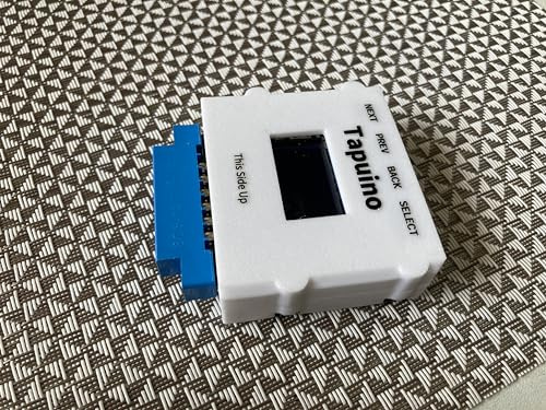 Tapuino Datasette Emulator for C64 Commodore TAP Files Powered by Cassette Port