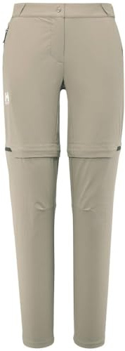 MILLET Pantalon De Randonnée et Trekking 2 en 1 Strech et Convertible, Femme, UBIC Zipp Off