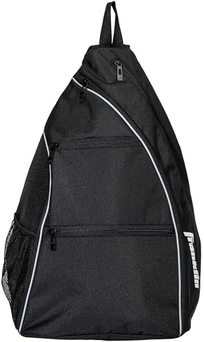 Franklin Sports Pro Tennis Racket Bag - Pro Racket Sling Backpack for Tennis + Padel Equipment - Holds (2) Rackets + Accessories - Men's + Women's Bag