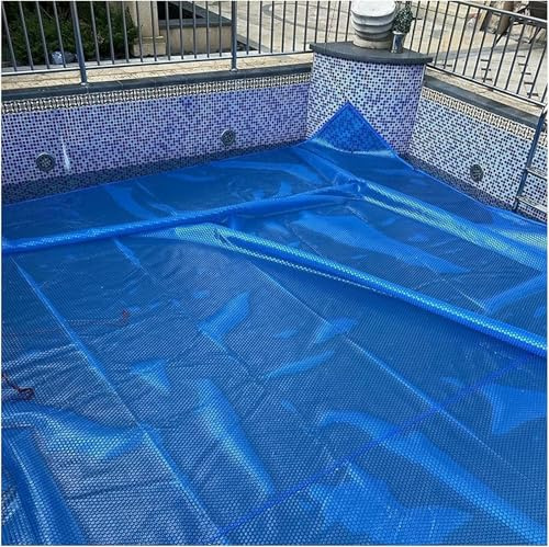 ZBORAVPIX Cubierta de Piscina， Cubierta de Piscina for Piscinas elevadas de Varias Formas, Azul, Varios tamaños(3m x 8m(10ftx26ft))