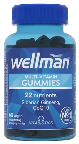 Wellman Multivitamin for Men Chewable Vegan Gummies