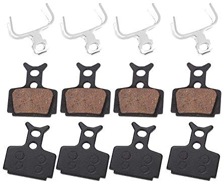 MAGT Fahrrad Bremsbeläge, Harzbeläge geräuschärmeres Fahrrad Scheibenbremsbeläge Stabile Leistung Fahrradscheibenbremsbeläge für die Formel R1, R1R, RO, RX