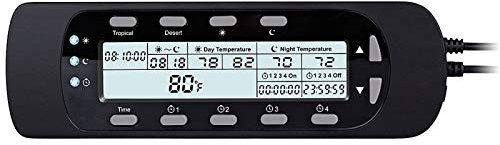 Repti-Zoo EZ Thermo-Timer-Steuerung - Thermostat mit einem zweiten Timer THC16