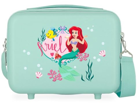 Planet Dog Disney Always Be Kind Valigia da Cabina Blu 38 X 55 X 20 cm Rigida Abs Chiusura a Combinazione Laterale 34 L 2,66 kg 4 Ruote Doppie Bagaglio A Mano