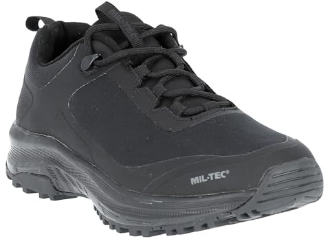 Mil-Tec Zapatillas tácticas unisex, Negro, 42 EU