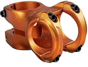 FUNN Nixie Fahrrad-Vorbau mit 20mm Erhöhung - Länge 40mm Vorbau mit 31,8mm Lenkerklemme, Vorbau für Mountainbike, BMX, Rennrad und Gravel Bike (Orange)