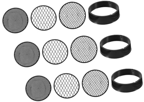 SUPVOX 3 Juegos Tamiz De Suelo Portátil De Plástico para Jardinería Tamiz De Tierra para Bonsáis para Rocas Compost y Tierra