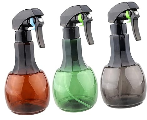 Gatuida Botella Spray Vacía Multifuncional para Peluquería y Jardinería Pulverizador de Alta Presión para Cabello y Diseño Ligero y Diario Salón y Hogar