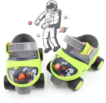 orbytl Toddler Kids Quad Roller Skates Age 3-5 Size C6 to C13(Zoom)