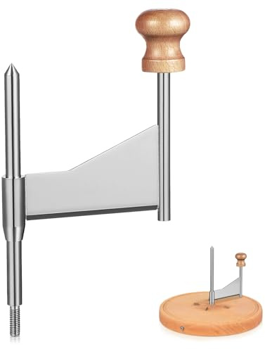 SECFOU Rallador Manual de Queso Acero Inoxidable, Cortador Giratorio para Queso y Chocolate, Accesorio de Cocina Profesional, Pieza de Repuesto para Rallador Rotatorio, Uso