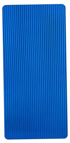 Träningsmatta, tjock Nbr yogamatta, halkfri träningsdyna för Ab Roller, plankor och yoga - 60 x 25 x 0,59 tum