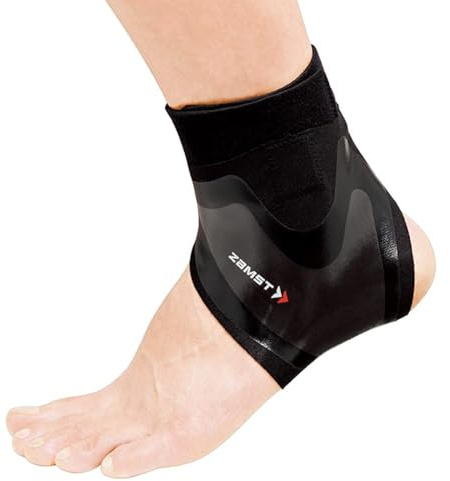 Zamst Filmista Ankle - Cavigliera Ultra Sottile - Supporto caviglia stabilizzante per slogature - Ideale per il calcio e l'atletica Sinistra, S