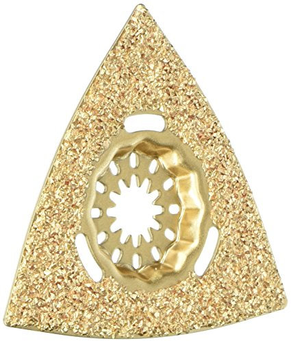 wolfcraft Piastra di levigatura Expert con riporto in metallo duro, attacco STARLOCK I 4246000 I Adatta per le ristrutturazioni con cambio di piastrelle