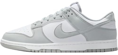 NIKE Dunk Low Retro Men's Trainers Sneakers Shoes DD1391-103 White/Grey UK9 (EU44)