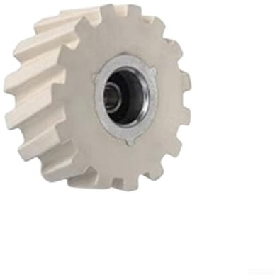 1 rodillo de presión de goma adecuado para máquinas de bandas de bordes, mejora el rendimiento con acabado suave (65 x 8 x 28 mm)