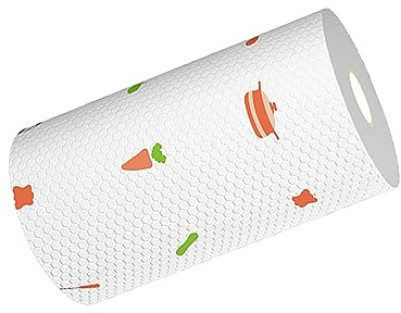 Xiuganpo Asciugamani di Carta da Pulizia Efficiente per Piatti e Pentole, Comodi e Pratici per la Uso Domestico Poliestere Lavabile 8,8 Once, 7,87x7,87 Pollici