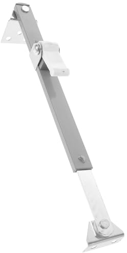 Beavorty Pestillo de Ventana Abatible de Acero Inoxidable Bisagras Suaves, Limitador de Seguridad Ajustable para Ventanas y Puertas, Soporte Antivuelco para Hogar Seguro, Kit Metálico