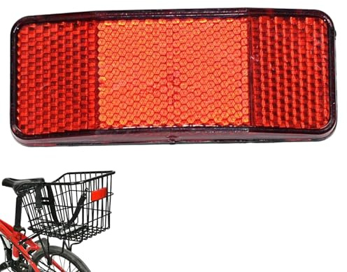Latemeia cykelreflektor, skruvmontering, säkerhetscykel, bakljus, slitstark baktill, reflekterande hög synlighet för nattridning, heminredning