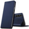 Mobile phone case for Sony Xperia 1 V (2023), premium mobile phone flip cover for Sony Xperia 1 V case [integrated magnet] book case PU leather bag, blue