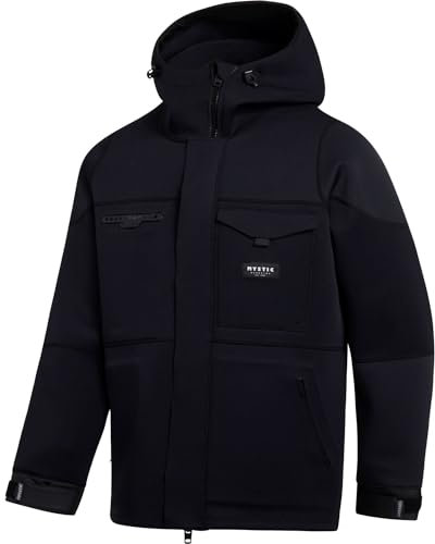 Mystic Watersports Mens Vortex 3/2mm Neoprene Jacket - Black