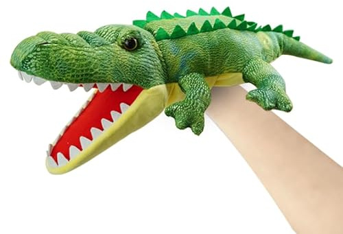 LOMTRATS Amphibians Hand Puppets for kids,Toddler Includes frogs, snakes, lizards with Movable Open Mouths, Perfect for Storytelling,Teaching,Preschool,Birthday Gifts