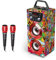 Trendix - Karaoke Per Bambini Monster Club | Karaoke Con Microfono | Microfono Con Cassa Bluetooth, Radio Fm, USB | Karaoke Bambini | Cassa Karaoke Con 2 Microfoni | Microfono Bambini |
