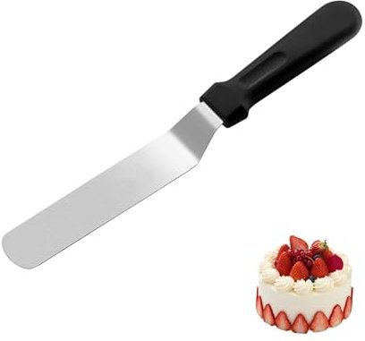 1 pcs 6 Zoll Tortenspachtel, Winkelpalette klein Backzubehör für Torten für Haushalt, Bäckerei oder Küche für Verteilen von Sahne, Backen von Kuchen und Kuchen Dekorieren ﻿