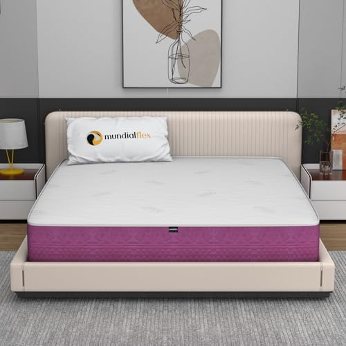 Mundialflex Materasso Memory Matrimoniale 160x190 Alto 22 cm Rigido | Alba