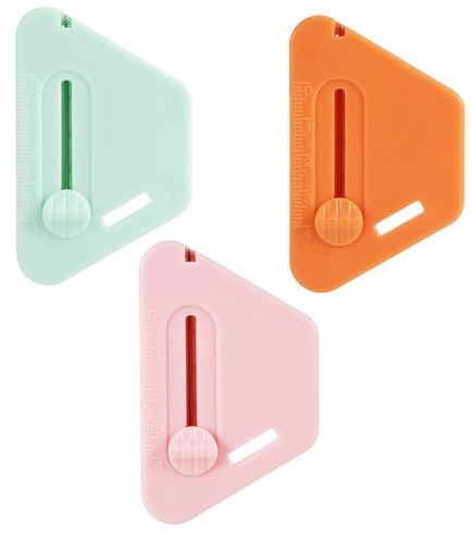 3st 2-i-1 Magnetisk Sömguide med Inbyggd Sömsprättare för Symaskin, Multifunktionell Justerbar Fållguide med Skala Universella Sömnadstillbehör för Quiltning och Skrädderi