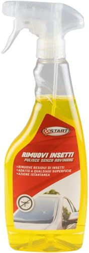 Trigger rimuovi insetti azione istantanea 500 ML per auto - Trigger rimuovi insetti azione – 500 m | Liquido rimuovi insetti
