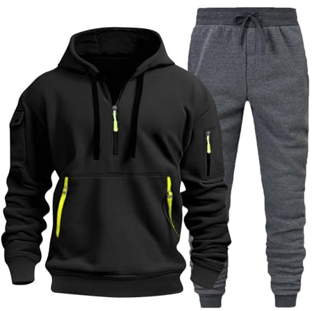 BGFIPAJG Tuta Uomo Corta Sci Completa Lavoro Giardinaggio Cotone Felpata Invernale Intera Giacca Con Zip 5XL